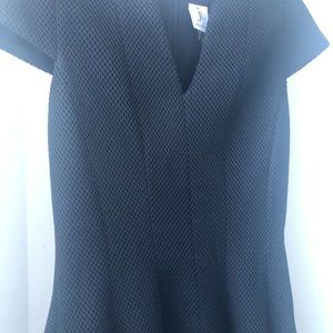 JULIA JORDAN FIT& FLARE SPLIT NECK CAP SLEEVE